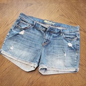 Old Navy Distressed Boyfriend Shorts